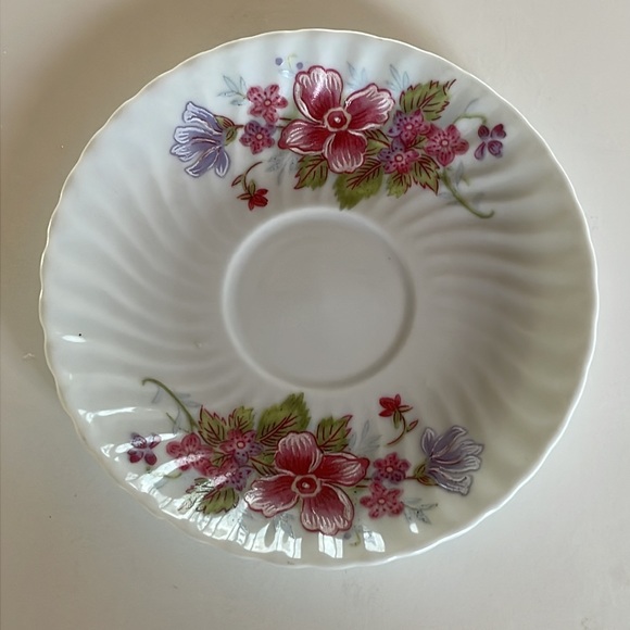VTG Floral Demitasse Cup and Saucer - Picture 2 of 4